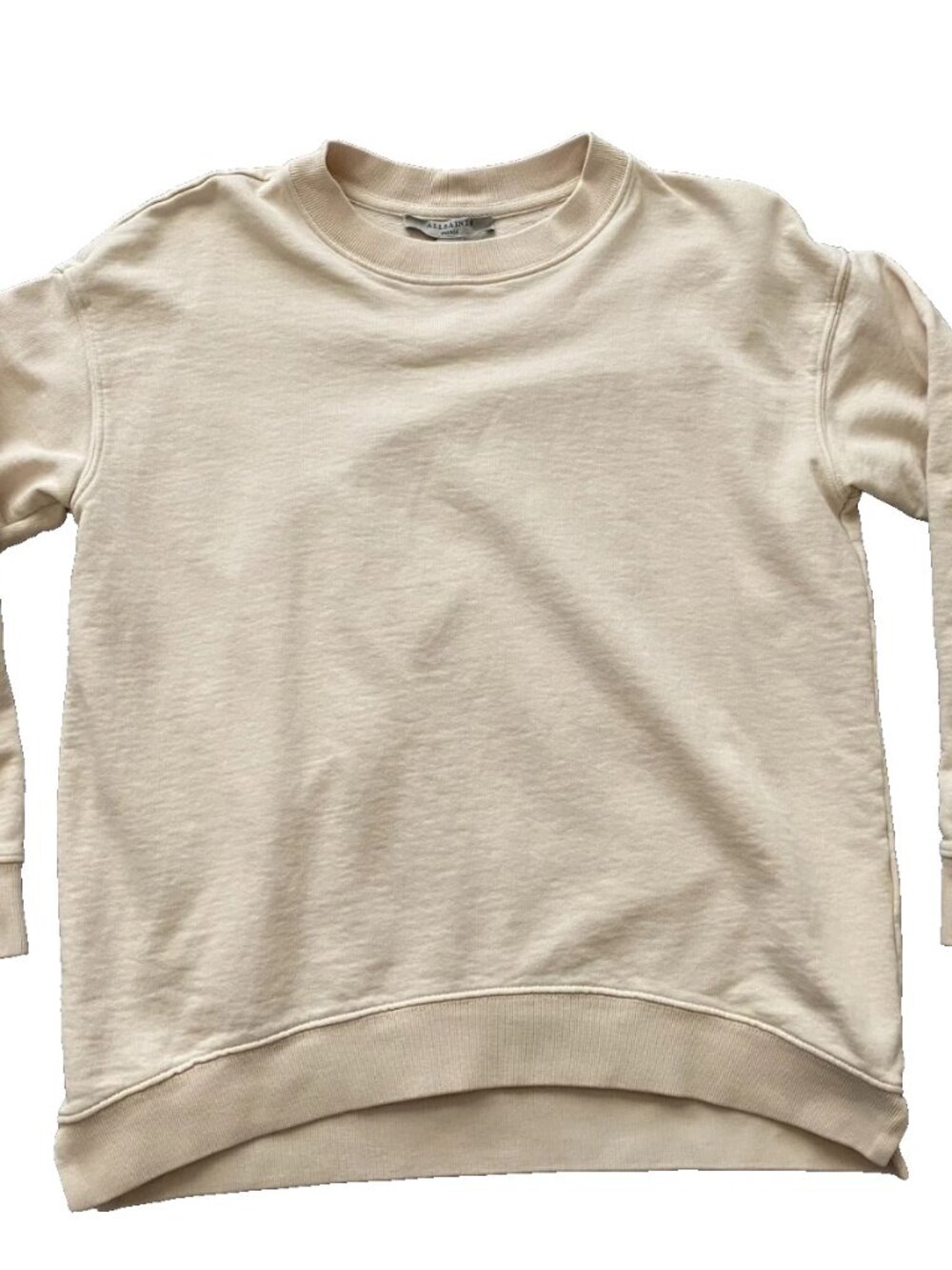 AllSaints Yara Laced Cotton Sweatshirt